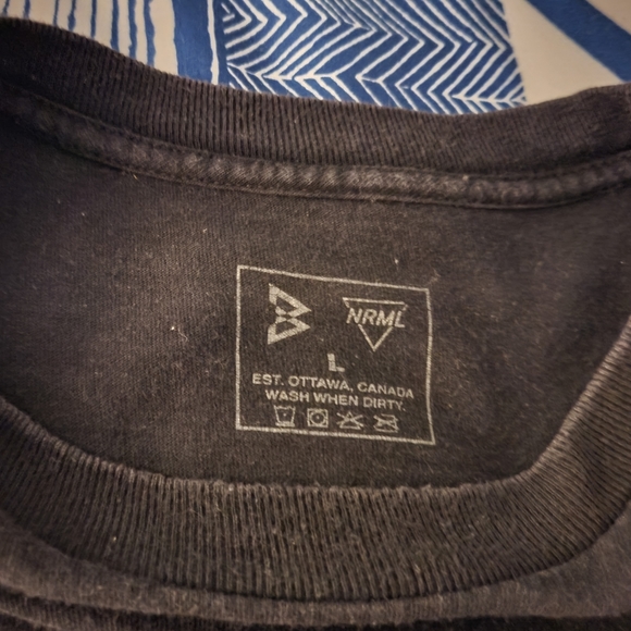 NRML x Beast Mode Marshawn Lynch T-shirt Large L Black - Picture 4 of 5